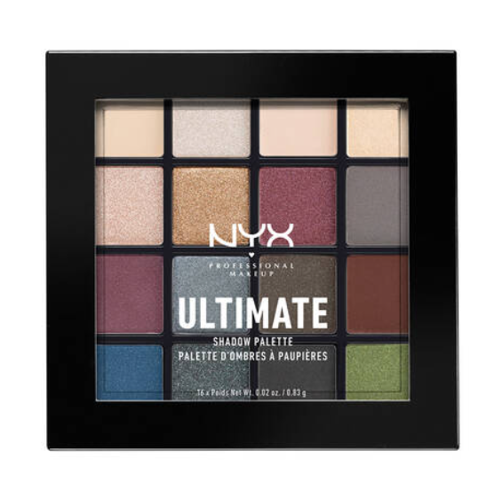 NYX Professional Makeup Ultimate Shadow Palette - 01 Smokey & Highlight