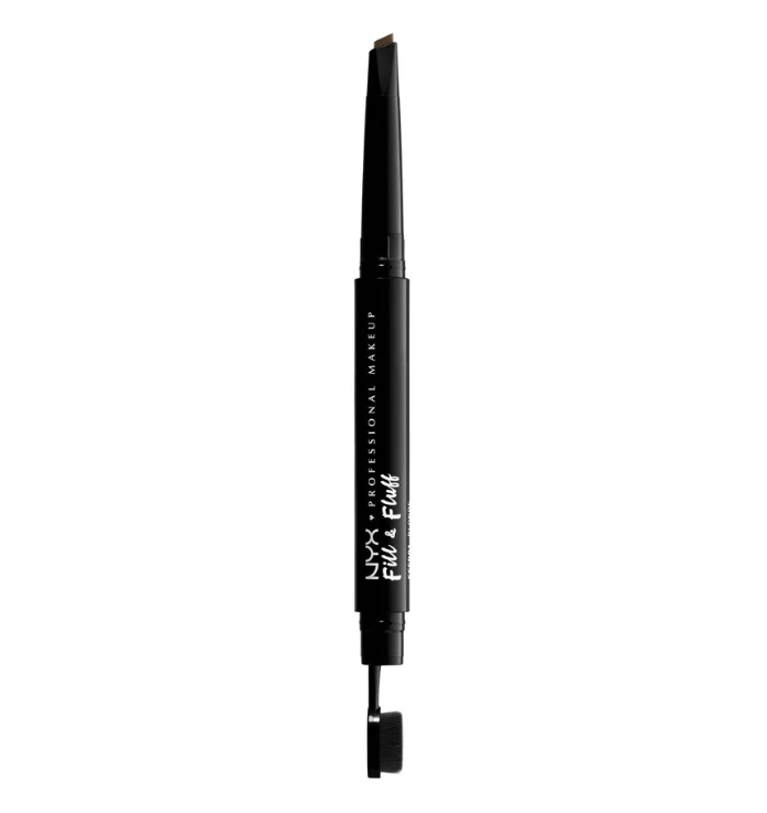 NYX Fill & Fluff Amazing Fluffing Brush Eyebrow Pomade Pencil - 05 Ash Brown