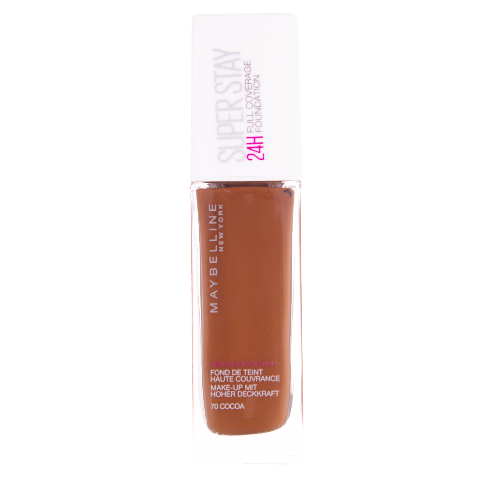 [B-GRADE] Maybelline Superstay Long-Lasting Foundation - 70 Cocoa