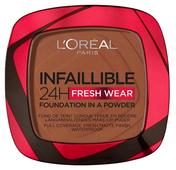L'Oreal Infaillible 24H Fresh Wear Powder - 375 Deep Amber