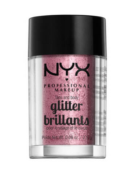 NYX Professional Makeup Face And Body Glitter Brilliants - 02 Rose