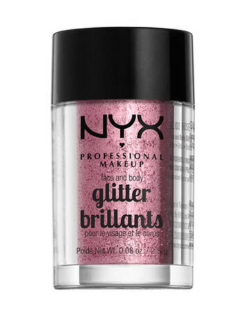 NYX Professional Makeup Face And Body Glitter Brilliants - 02 Rose