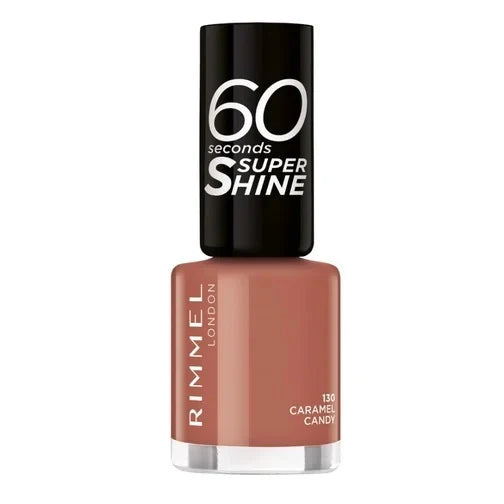 Rimmel 60 Seconds Super Shine Nail Polish - 130 Caramel Candy