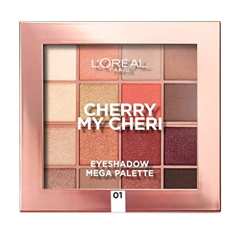 L'Oreal Paris Cherry My Cheri Eyeshadow Mega Palette - 01