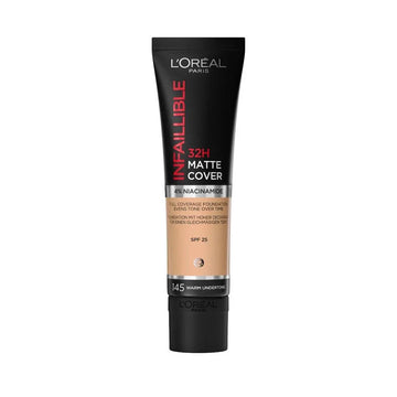 L'Oreal Infaillible 32H Matte Cover Foundation - 145 Warm Undertone
