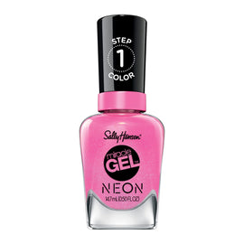Sally Hansen Miracle Gel 90s Nail Polish - 876 Floresc-Pink