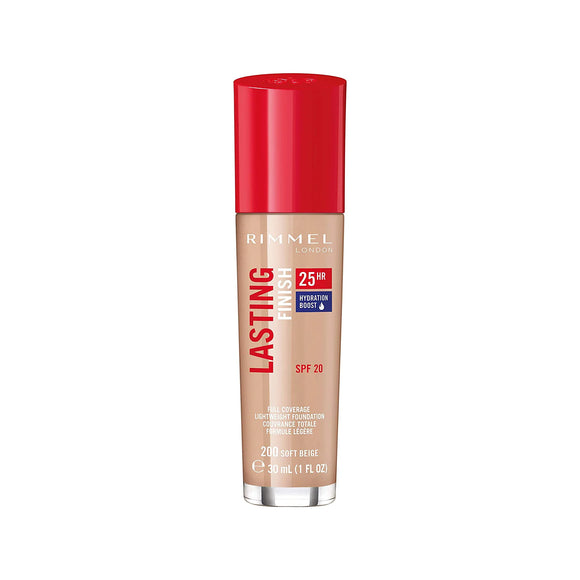 Rimmel Lasting Finish 25 Hours Foundation - 200 Soft Beige