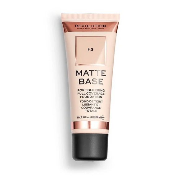 Revolution Matte Base Foundation - F3