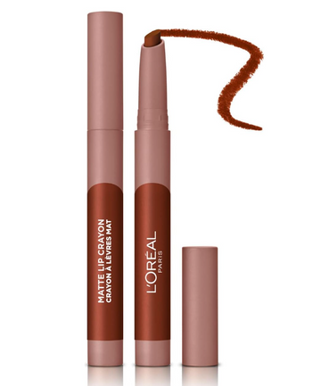L'Oréal Matte Lip Crayon - 109 Flirty Toffee