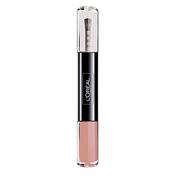 L'Oreal Paris Infallible Gel Effect Nail Polish Duo  - 012 Forever Mink