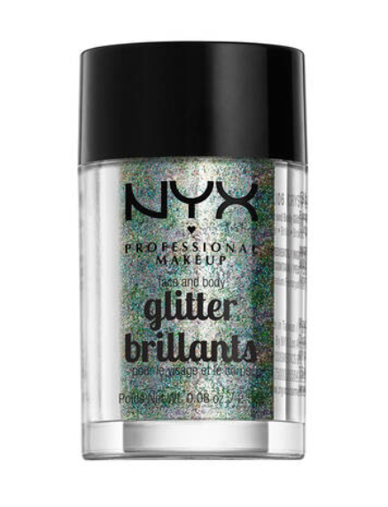 NYX Professional Makeup Face And Body Glitter Brilliants - 06 Crystal