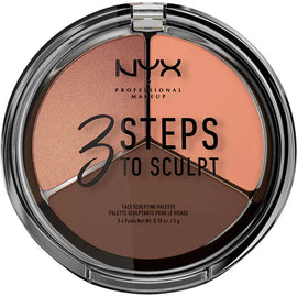 NYX 3 Steps To Sculpt Palette - 04 Deep