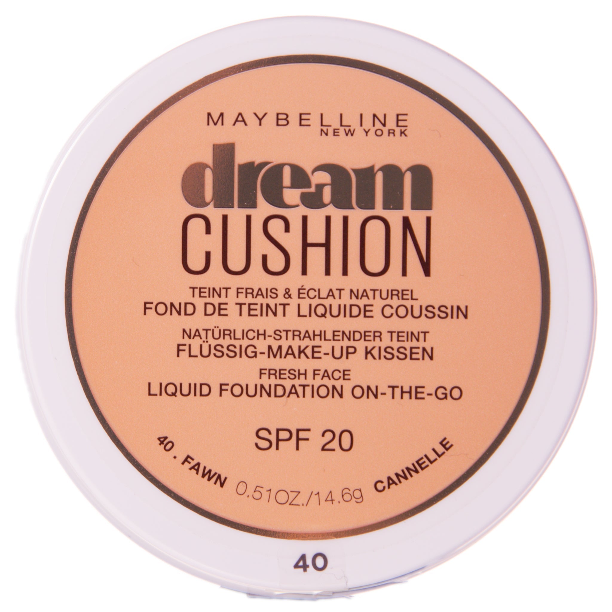 Maybelline Dream Cushion Liquid Foundation - 40 Fawn