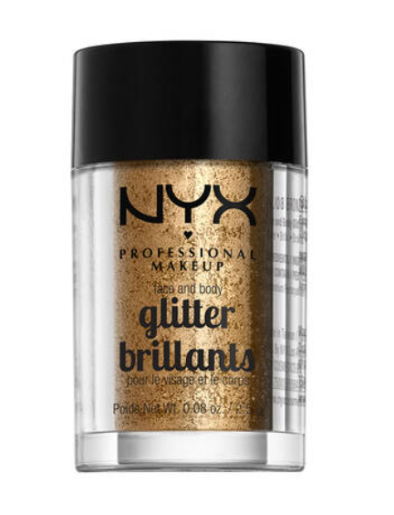 NYX Professional Makeup Face And Body Glitter Brilliants - 08 Bronze