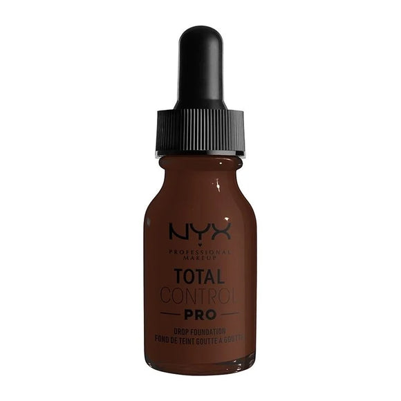 NYX Total Control Pro Drop Foundation - 25 Deep Ebony