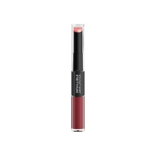 L'Oreal Paris Infaillible 24HR 2 Step Lipstick - 502 Red To Stay