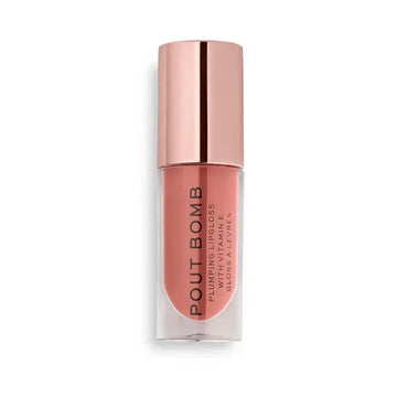 Revolution Pout Bomb Plumping Lip Gloss - Kiss Nude