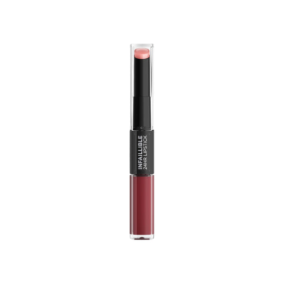 L'Oreal Paris Infaillible 24HR 2 Step Lipstick - 502 Red To Stay