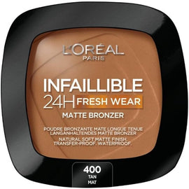 L'Oreal Infaillible 24H Fresh Wear Matte Bronzer - 400 Tan
