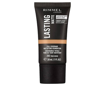 Rimmel Lasting Matte Foundation - 203 True Beige