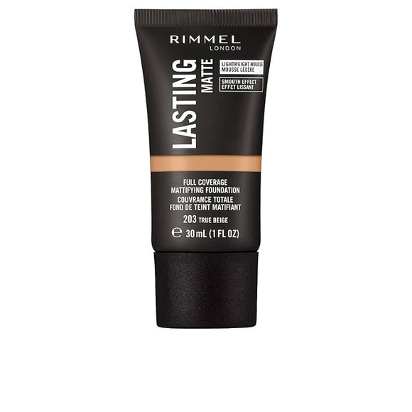 Rimmel Lasting Matte Foundation - 203 True Beige