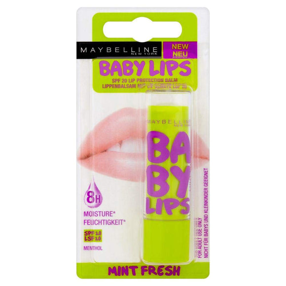 Maybelline Baby Lips Moisturising Lip Balm - Mint Fresh