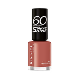 Rimmel 60 Seconds Super Shine Nail Polish - 707 Tan-A-Cotta