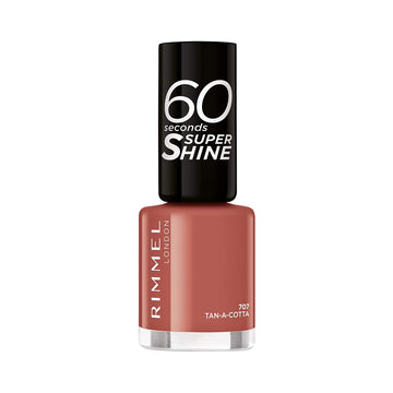 Rimmel 60 Seconds Super Shine Nail Polish - 707 Tan-A-Cotta