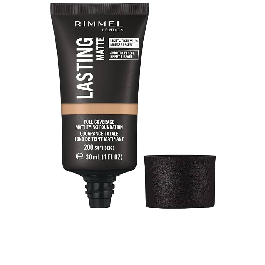 Rimmel Lasting Matte Foundation - 200 Soft Beige