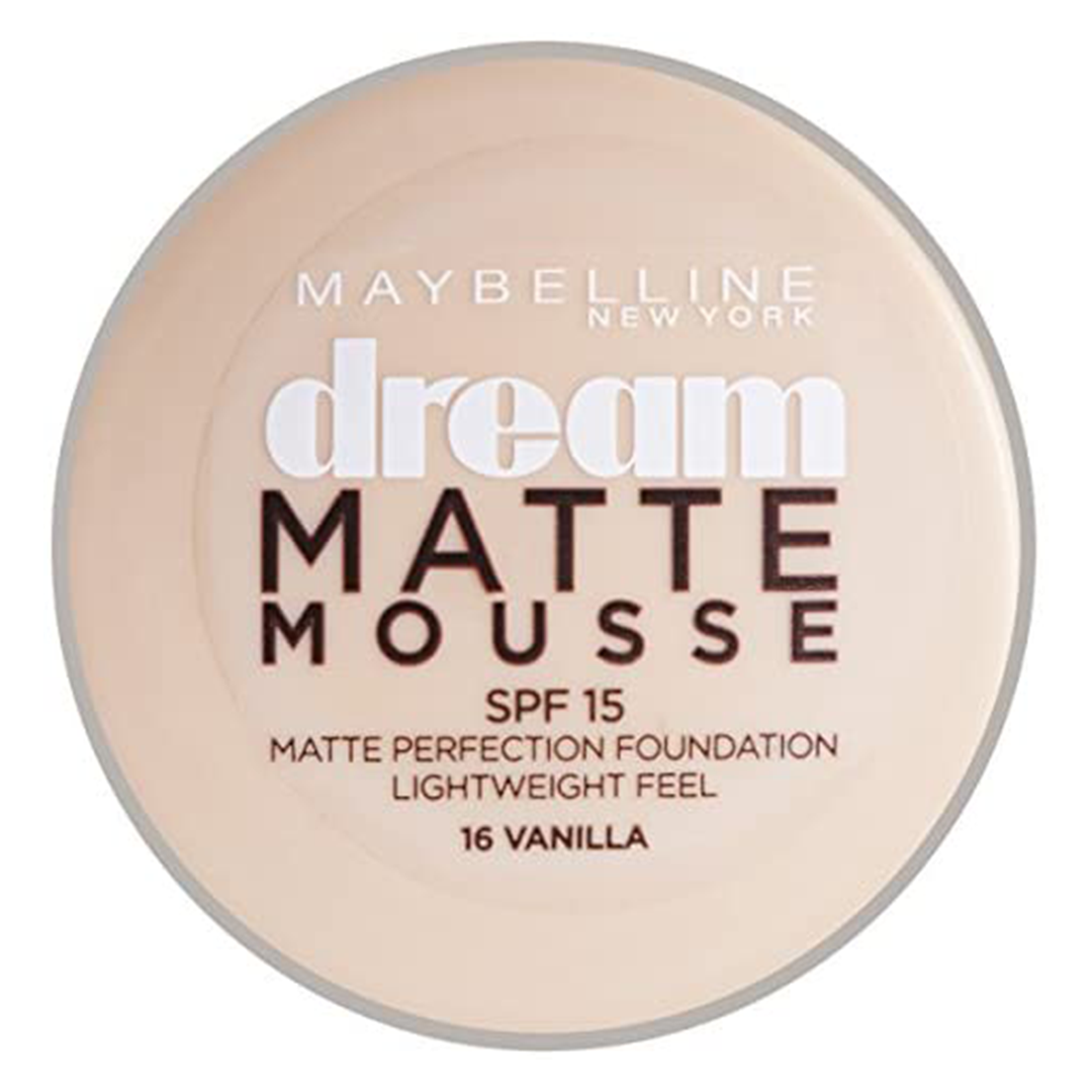 Maybelline Dream Matte Mousse SPF 15 - 16 Vanilla