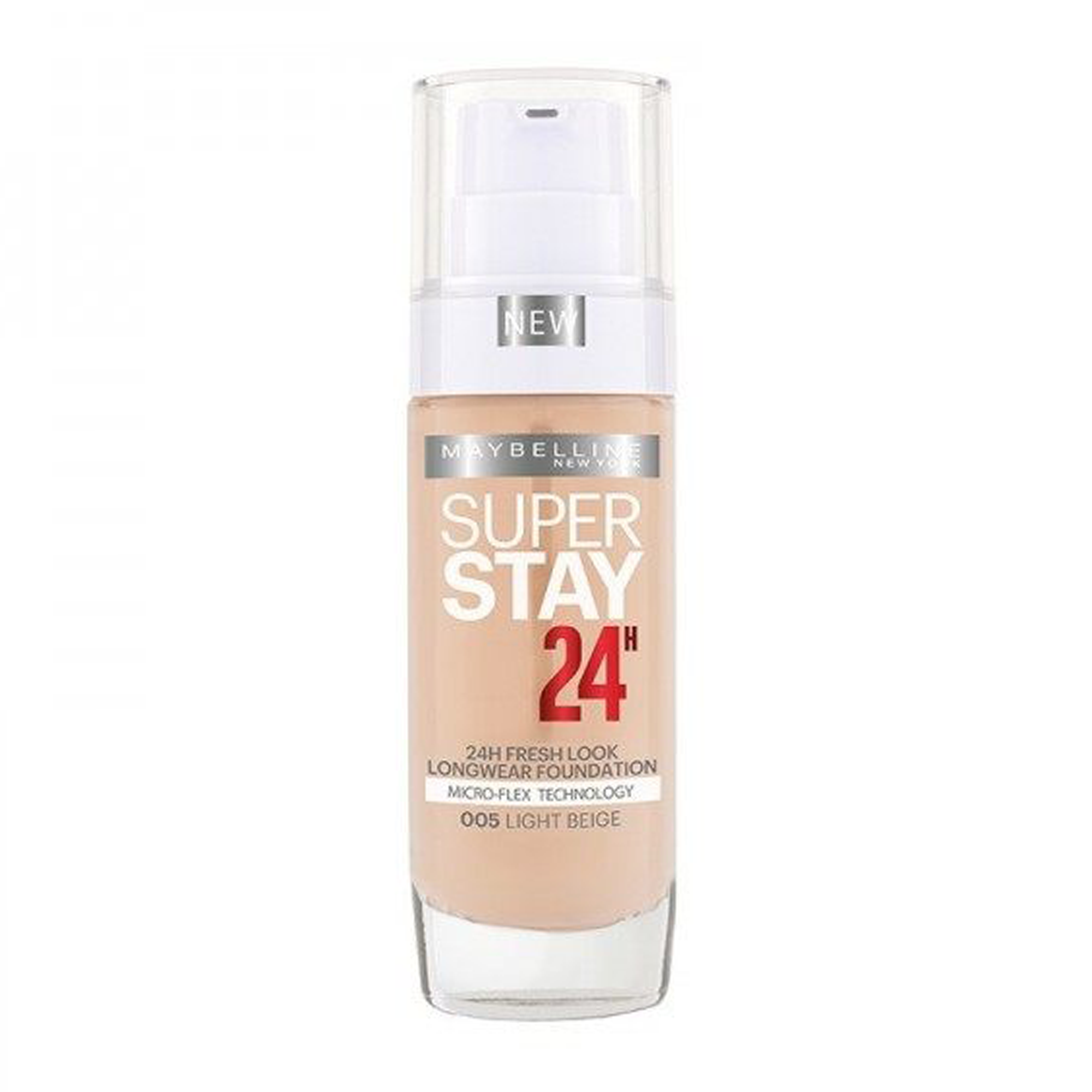 Maybelline New York Long-Lasting Super Stay 24H Foundation  - 05 Light Beige