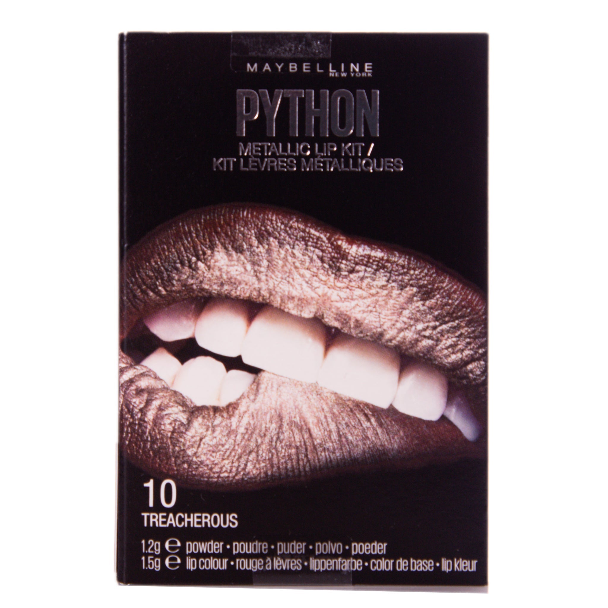 Maybelline Python Metallic Lip Kit Lipstick - Treacherous