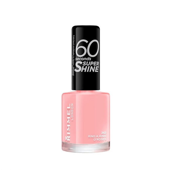 Rimmel 60 Seconds Super Shine Nail Polish - 262 Ring A Ring O'Roses
