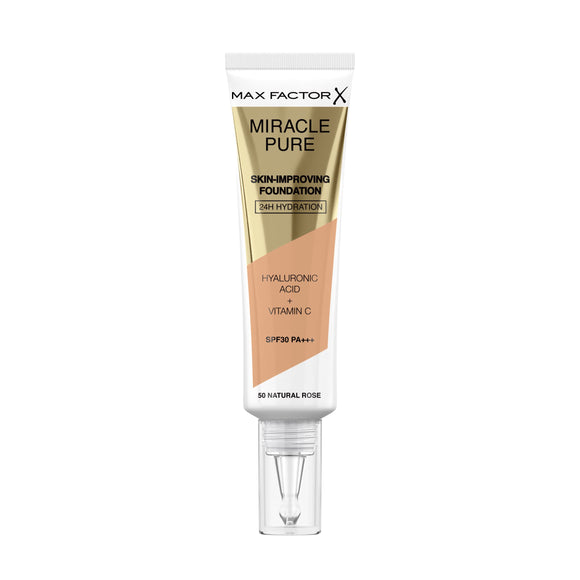 Max Factor Miracle Pure Foundation - 050 Natural Rose