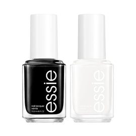 Essie Apres-Chic Nail Polish - Blanc + Midnight Cami