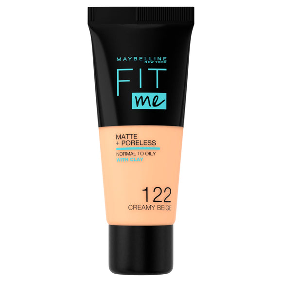 Maybelline Fit Me Matte + Poreless Foundation - 122 Creamy Beige