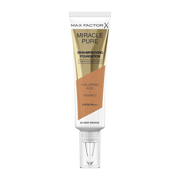 Max Factor Miracle Pure Foundation - 82 Deep Bronze