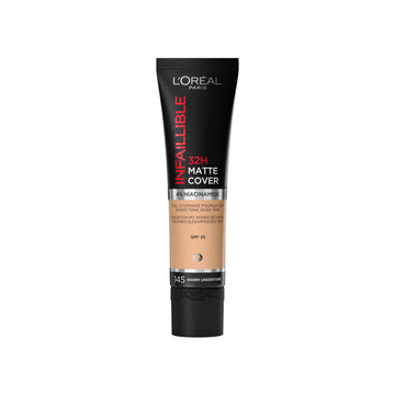 L'Oreal Infaillible 32 H Matte Cover Foundatiom - 145 Warm Undertone