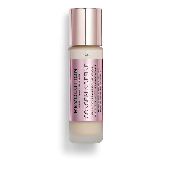 Revolution Conceal & Define Liquid Foundation - F6.5