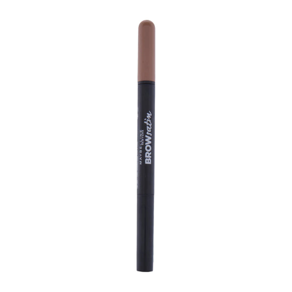Maybelline Brow Satin Smoothing Duo-Brow Pencil And Filling Powder - Mahogany Red