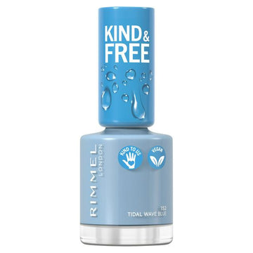 Rimmel London Kind & Free Nail Polish - 152 Tidal Wave Blue