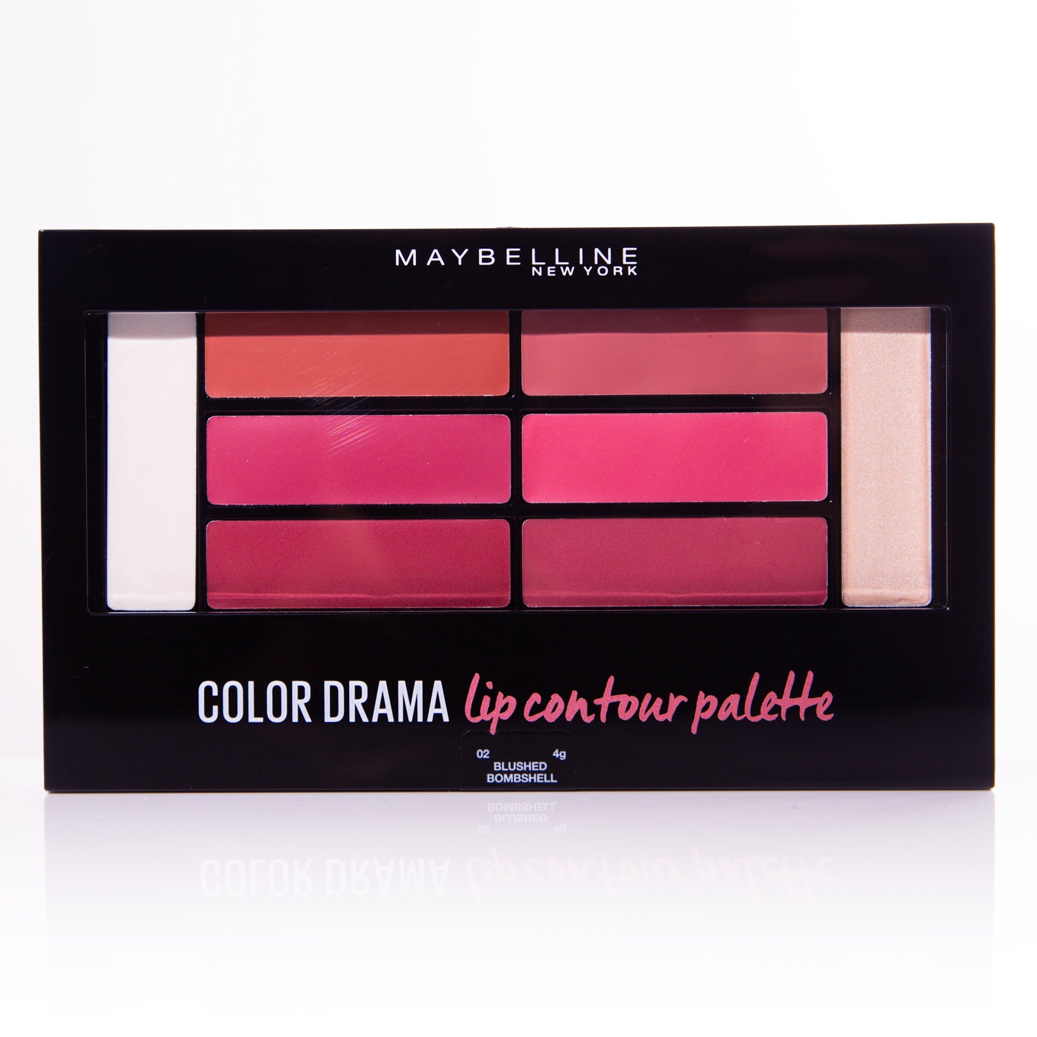 Maybelline Color Drama Lip Contour Palette - 02 Blushed Bombshell