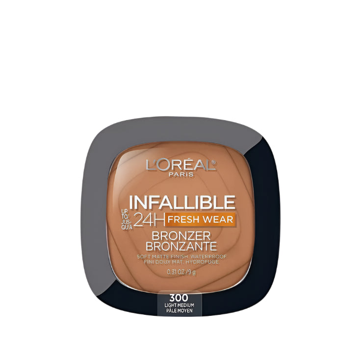 L'Oreal Infaillible 24H Fresh Wear Matte Bronzer - 300 Light Medium