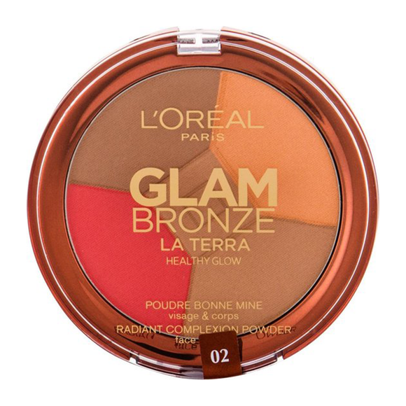 L'Oreal Glam Bronze La Terra Healthy Glow Bronzer - 02 Medium Speranza