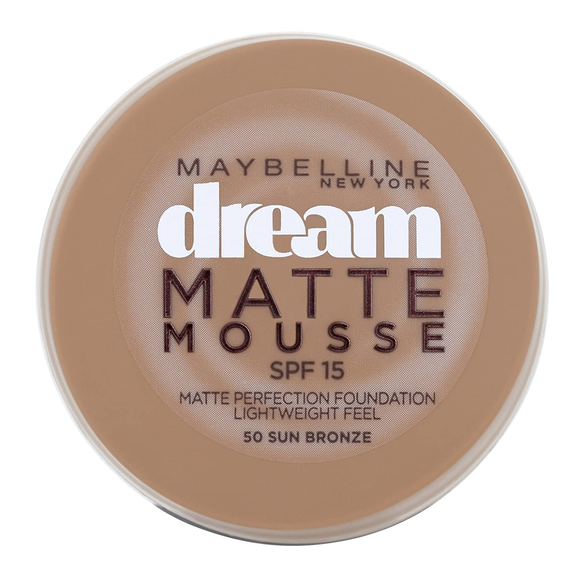 Maybelline Dream Matte Mousse With Primer - 50 Sun Bronze