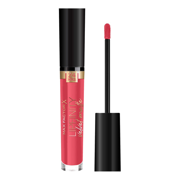 Max Factor Lipfinity Velvet Matte Lipstick - 025 Red Luxury