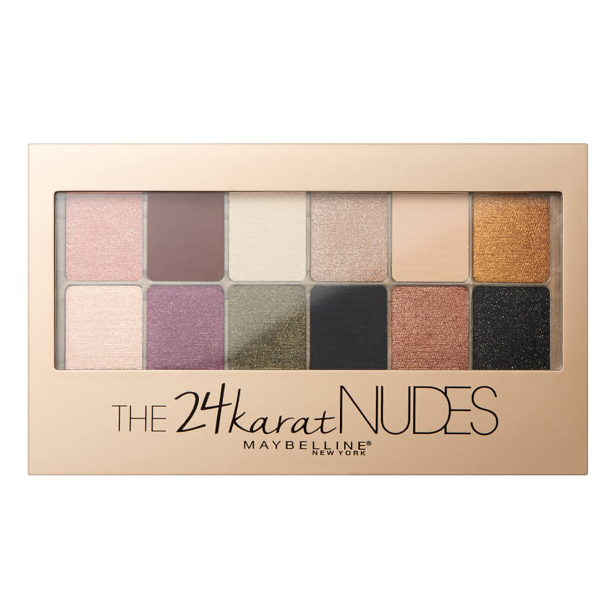 Maybelline The 24 Karat Nudes Eyeshadow Palette