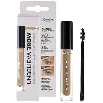 L'Oreal Unbeliva Brow Longwear Brow Gel - 102 Cool Blonde