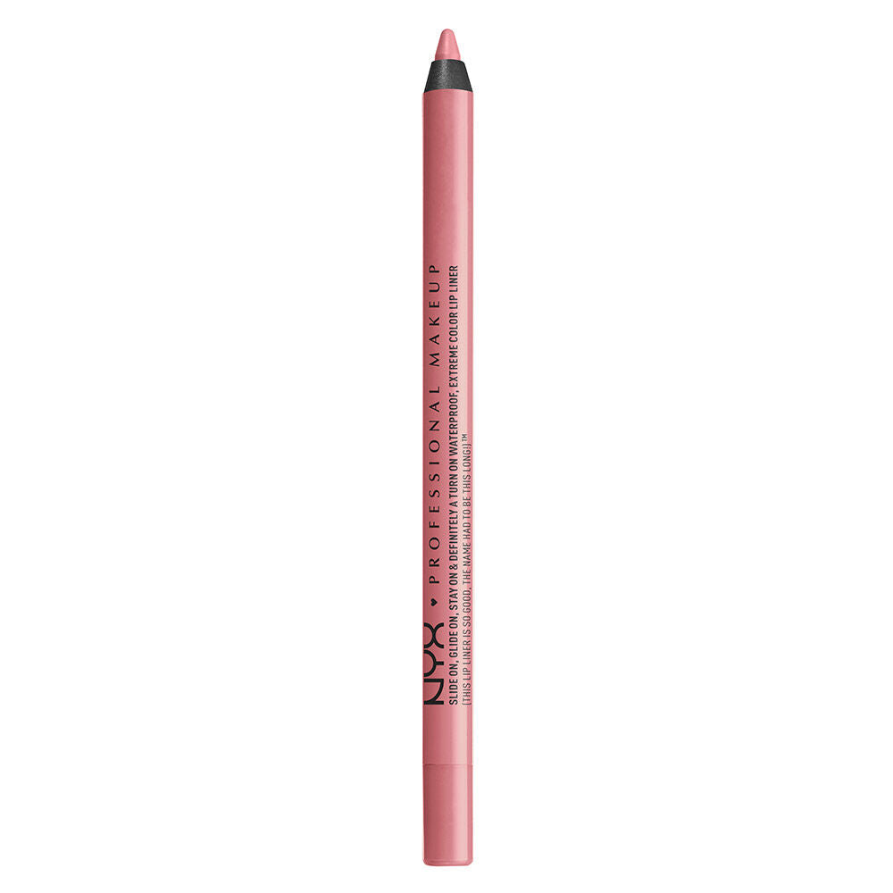 NYX Professional Makeup Slide on, Glide on, Stay on & Definitely A Turn On, Waterproof, Extreme Color Lip Liner - 02 Bedrose