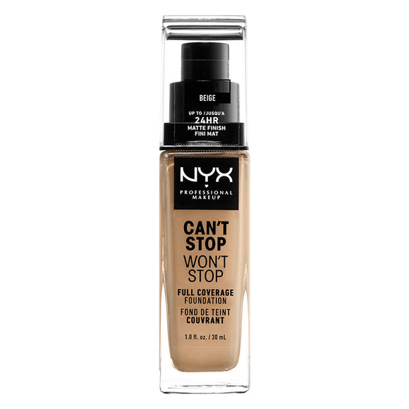 NYX Can't Stop Won't Stop Full Coverage Foundation - 15 Caramel